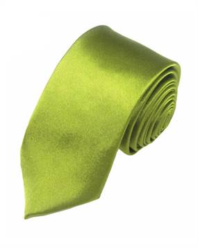 Grønt slips til mænd